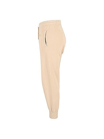Sandro  Sandro Paris Logo-Embroidered Jogger Pants in Nude Cotton (view 2)
