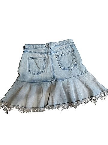 Michael Kors Denim Skirt (view 2)