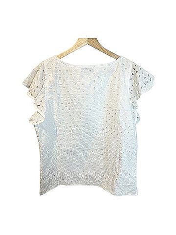 Inclán Studio Short Sleeve Blouse (view 2)