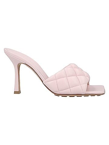Bottega Veneta Bottega Veneta Padded Mule pink (view 1)