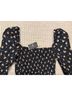 Maje 100% Viscose Floral Black Cocktail Dress Size 6 - photo 7