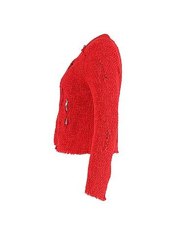 IRO Iro Agnette Distressed Jacket in Red Tweed (view 2)