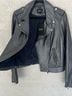 Lamarque 100% Lambskin Solid Blue Jacket Size L - photo 6