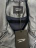 Lamarque 100% Lambskin Solid Blue Jacket Size L - photo 3