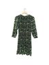 RODEBJER 100% Polyester Floral Green Black Cocktail Dress Size S - photo 2