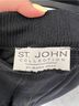 St. John Solid Black Track Pants Size 14 - photo 3