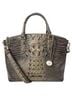 Brahmin 100% Leather Brown Satchel One size - photo 1