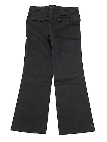 Philosophy Di Lorenzo Serafini Philosophy Di Lorenzo Serafini Pants with Gold Zip Detail in Black Cotton (view 2)
