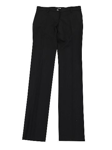 Dolce & Gabbana Dolce & Gabbana Formal Pants in Black Rayon (view 1)