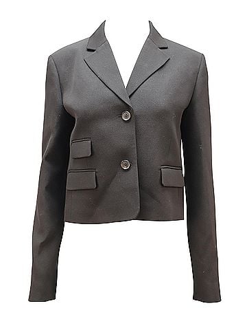 Michael Kors Michael Kors Blazer in Black Wool (view 1)