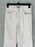 Free People 100% Cotton Solid White Jeans Size 28 - photo 4