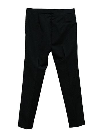 Acne Acne Studios Straight-Leg Pants in Black Wool (view 2)