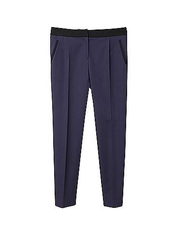 Balenciaga Balenciaga.Pants Slim Trousers in Purple Polyester (view 1)