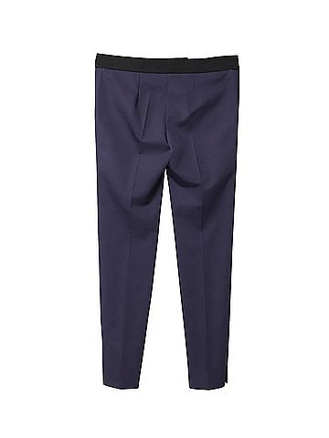 Balenciaga Balenciaga.Pants Slim Trousers in Purple Polyester (view 2)