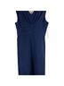 Kay Unger Solid Blue Cocktail Dress Size 16 - photo 11