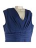 Kay Unger Solid Blue Cocktail Dress Size 16 - photo 7