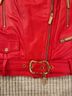 Roberta Biagi 100% Leather Red Leather Jacket Size S - photo 5