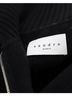 Sandro 100% Wool Black Sandro Paris Zip Cape Jacket in Black Wool Size 4 - photo 3