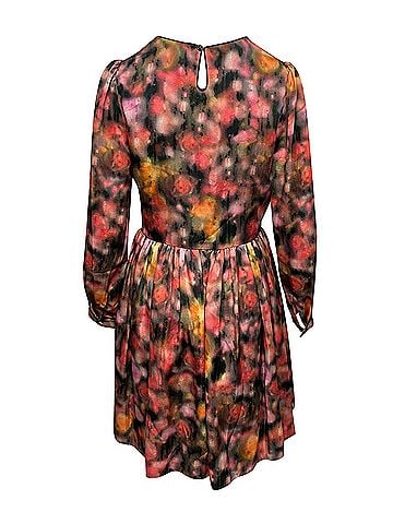 Mulberry Mulberry Long Sleeve Dress in Multicolor Polyester (view 2)
