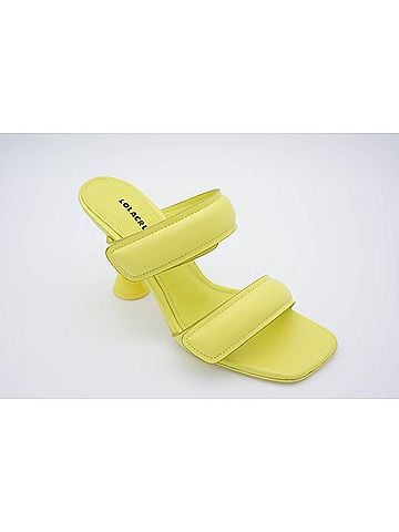 Lola Cruz Women's Treviso Heeled Sandals in Kiwi (view 2)