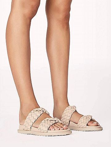 Billini Helma Braided Sandal in Cashew-Cashew (view 2)