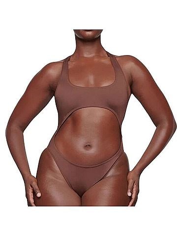 SKIMS Monokini One Piece Swimsuit (view 1)