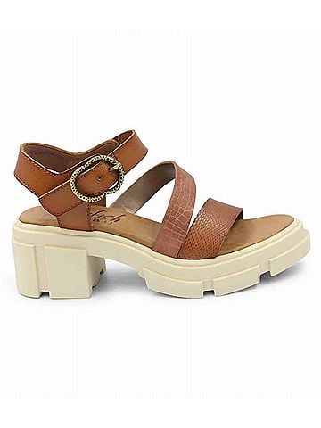 Blowfish Women's Capetown Sandal in Wood Dile/Dyecut/Amazon Rawhide (view 1)