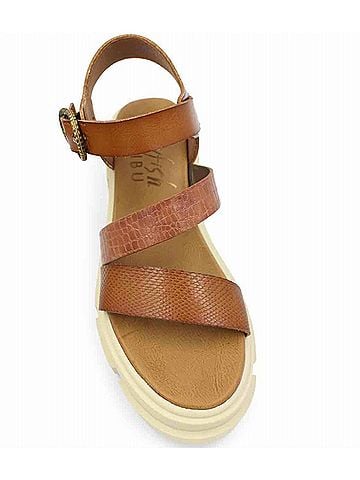 Blowfish Women's Capetown Sandal in Wood Dile/Dyecut/Amazon Rawhide (view 2)