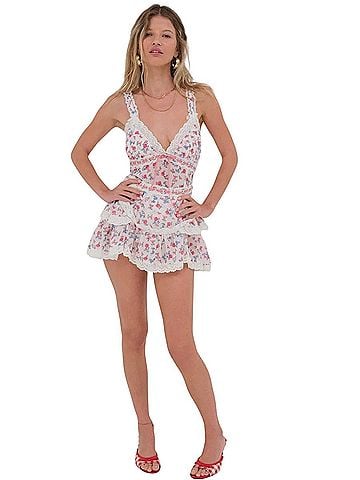 For Love & Lemons Cocktail Dress (view 1)