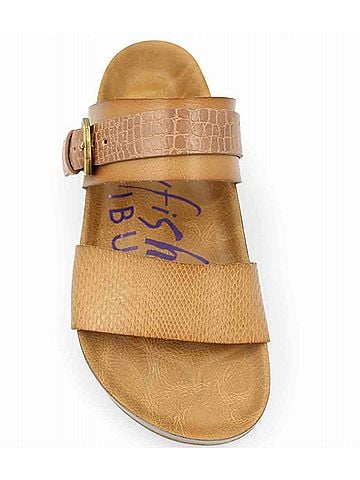 Blowfish Women's Marge Platform Shoe in Oak Dile/Dyecut/Amazon Rawhide (view 2)