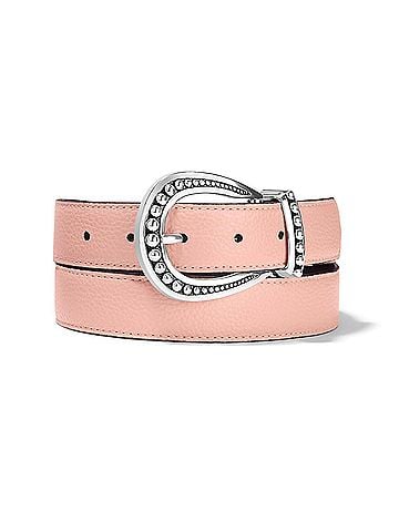 Brighton Women's Really Tough Reversible Belt in Pink (view 1)