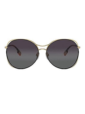 Burberry Steal Sunglasses in Black (view 1)