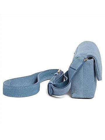 Aimee Kestenberg Women's Preston Mini Crossbody Bag in Blue Denim (view 2)