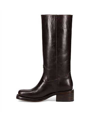 FRYE Women's Campus Heeled Boots in Bourbon (view 2)