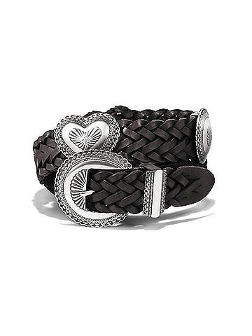Brighton Heart Concho Belt in Black (view 1)