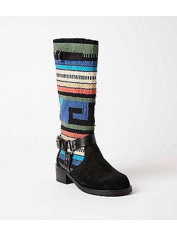 Seychelles Women's Willie Southwestern Boots in Black (view 2)
