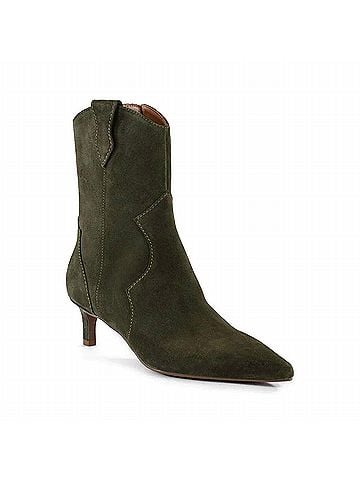 Seychelles Women's Dallas Boots in Olive Suede (view 1)