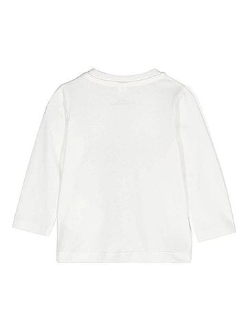 Stella McCartney Girl's Tee W/ Flower Smiley Face Print in White (view 2)