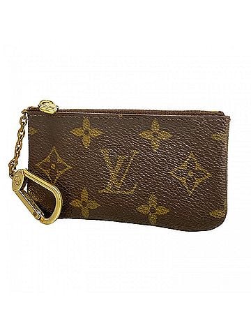 Louis Vuitton Louis Vuitton Monogram Pochette Clé Wallet/Coin Case M62650 Brown (Men's/Women's) (view 1)