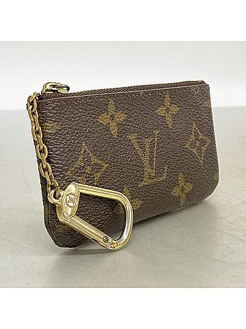 Louis Vuitton Louis Vuitton Monogram Pochette Clé Wallet/Coin Case M62650 Brown (Men's/Women's) (view 2)