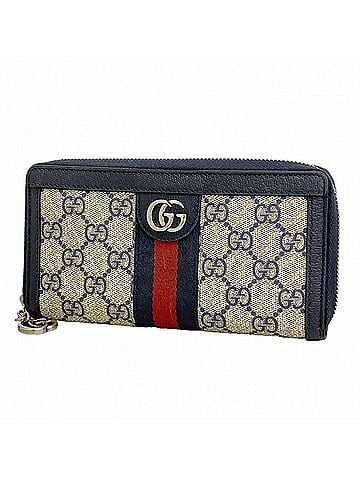 Gucci Gucci Ophidia Long Wallet 523154 Navy Women's (view 1)