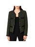 Pinko Stripes Black Green Blazer Size 4 - photo 1