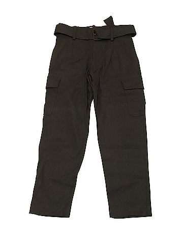 Vince. Vince Cargo Pants in Black Linen (view 1)
