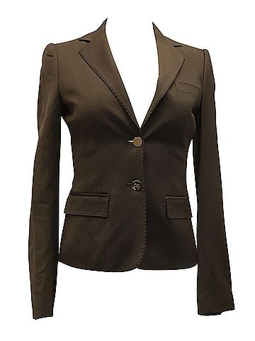Dolce & Gabbana Dolce and Gabbana Blazer Suit in Black Rayon (view 1)