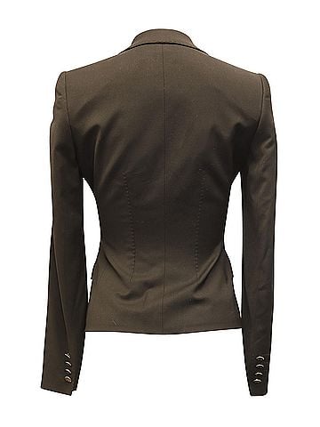 Dolce & Gabbana Dolce and Gabbana Blazer Suit in Black Rayon (view 2)