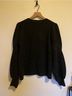 Mango Solid Stripes Gray Pullover Sweater Size XL - photo 4