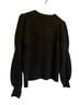 Mango Solid Stripes Gray Pullover Sweater Size XL - photo 2