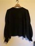 Mango Solid Stripes Gray Pullover Sweater Size XL - photo 3