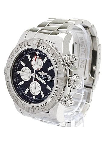 Breitling BREITLING Super Avenger ll Chronograph Steel Mens Watch A13371 Polished (view 2)