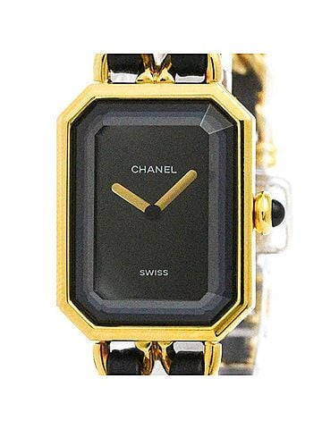 Chanel CHANEL Premiere Size L Gold Plated Quartz Ladies Watch H0001 (view 1)